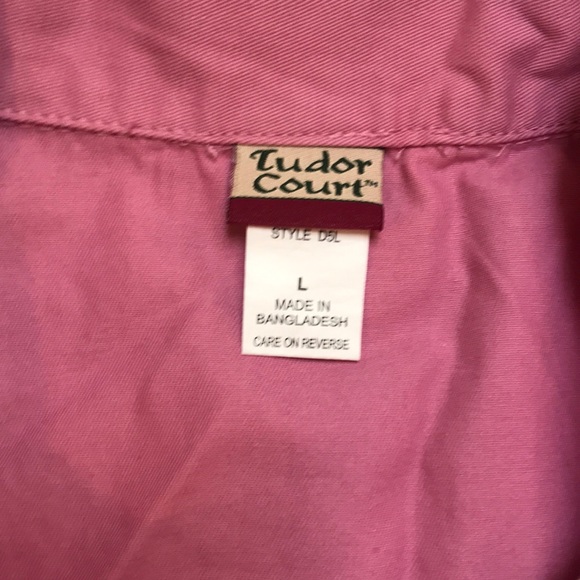 Pink 100% cotton canvas jacket - Picture 2 of 6